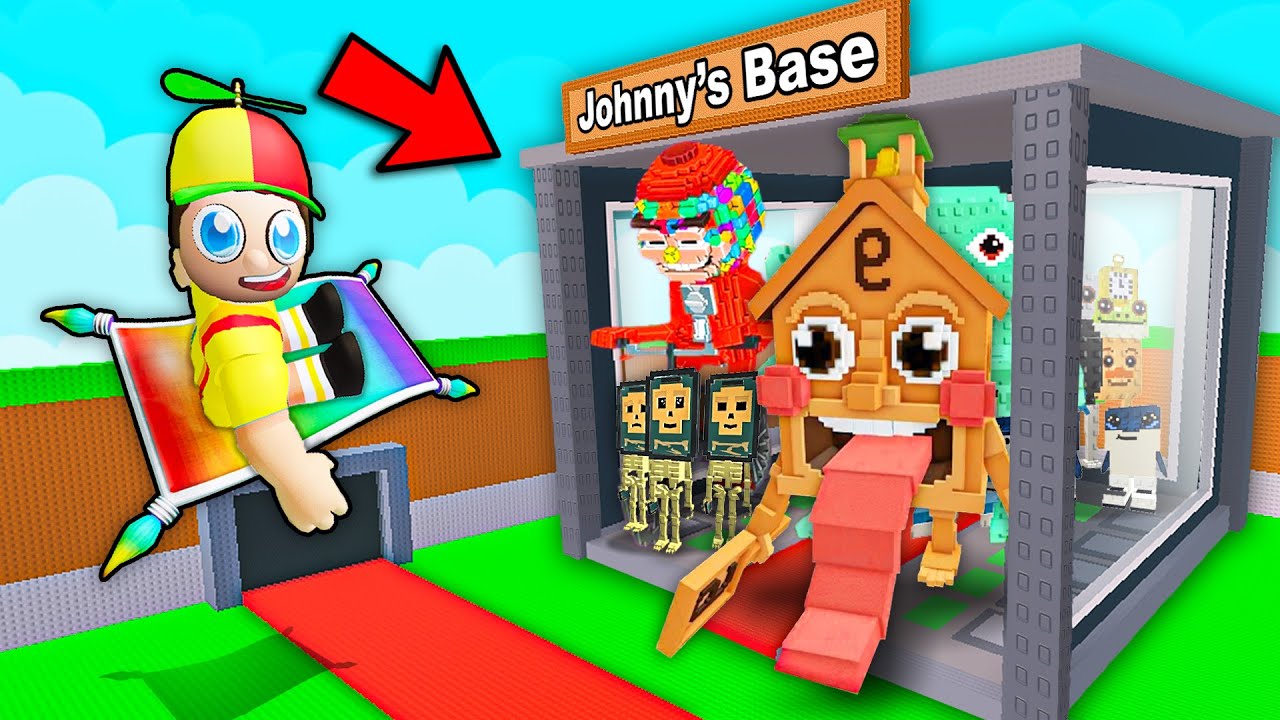 Steal A Brainrot... BUT YOUR BASE IS MASSIVE!