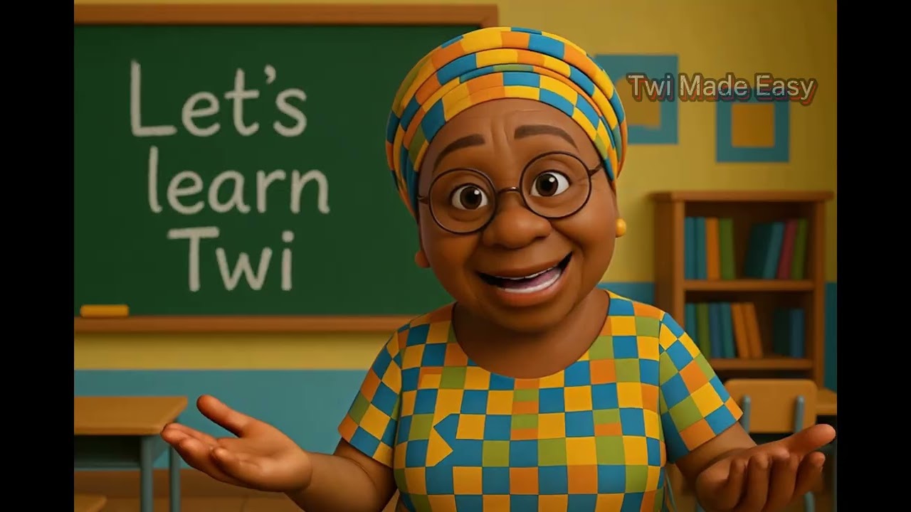 ⁣Twi Expressions part 1 | Twi Vocabulary | Akan | Twi | Akan Nursery Rhymes