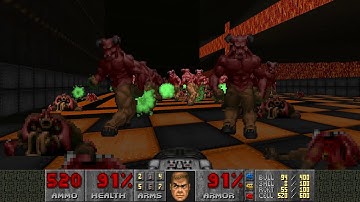 [DOOM II] Death in Excess - Divergence (MAP01) - UV-Max in 9:48