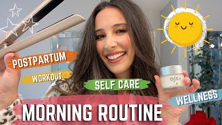 WEEKEND MORNING ROUTINE// POSTPARTUM// ME TIME WITH SIERRA DALLAS