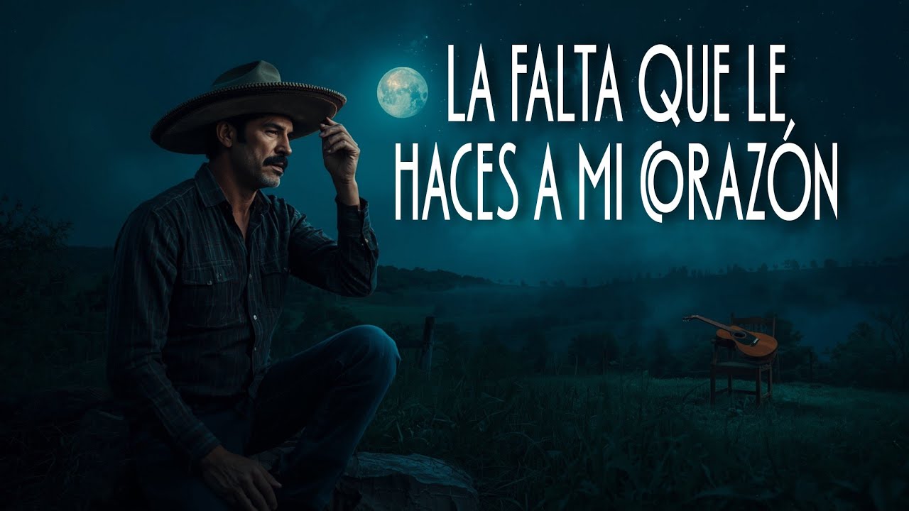 La Falta Que Le Haces a Mi Corazón 🥃 | Ranchera Romántica Que Duele Hasta el Alma