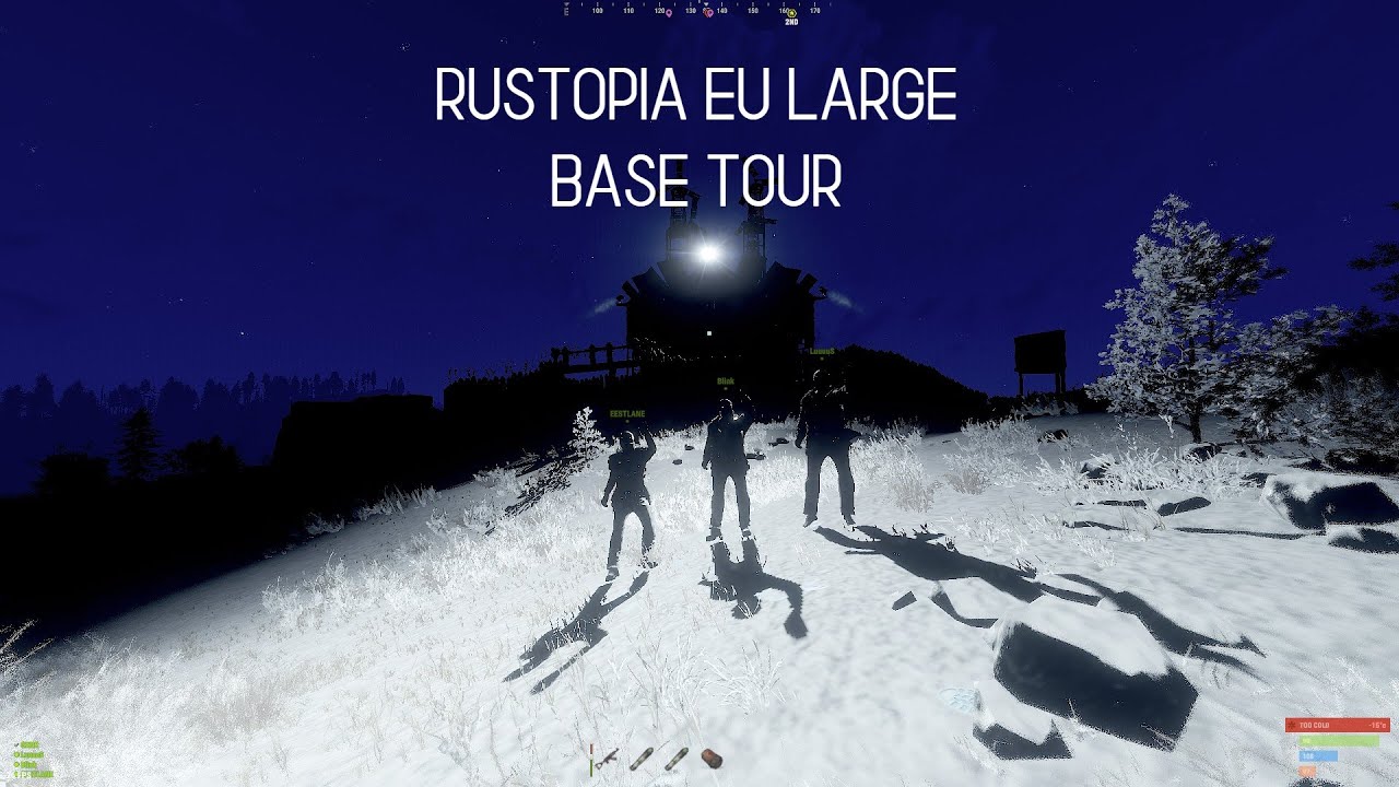 Rustopia Lolo BASE TOUR ON RUSTOPIA EU LARGE | RUST - YouTube