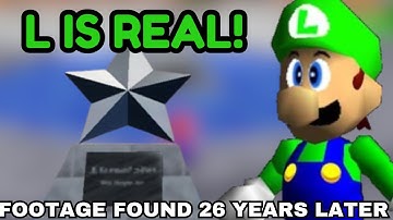 Footage of Luigi in Mario 64 was Found!