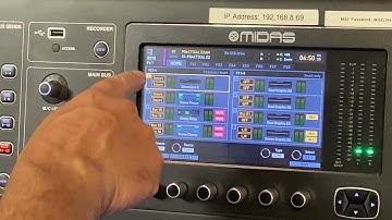 Midas M32 Practical Exam 5 - FX to Mains