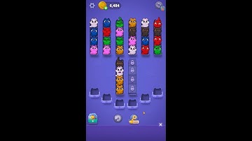Kitty Sort: Twisted Tails Level 171-175 Gameplay | Funny Games