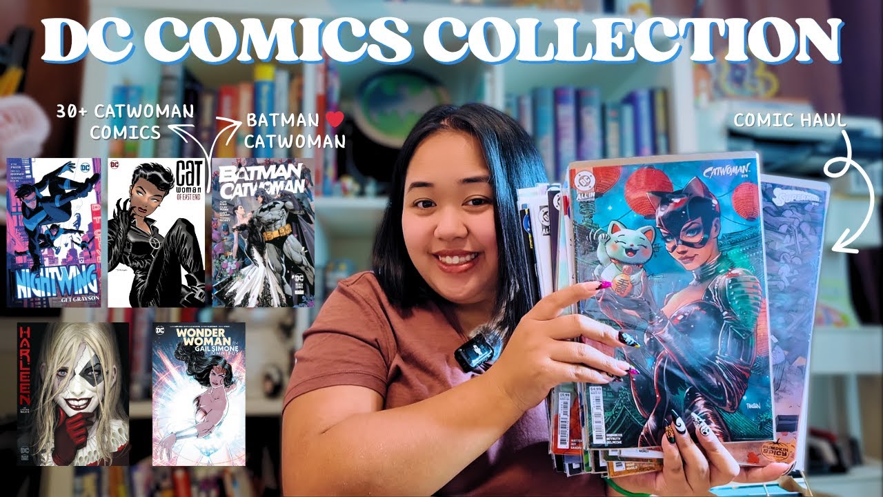 my 50+ DC COMICS COLLECTION tour 🦸🏻‍♀️🦸🏼📚