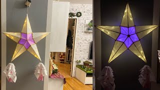 DIY Christmas Lantern || Diy Parol