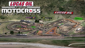 Thunder Valley Track Map: Helicopter View Animation