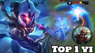 Wild Rift Master yi  Top 1 Master yi Gameplay Rank Challenger