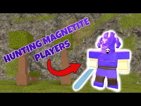 Hunting Magnetite Players Booga Booga Roblox Youtube - hunting magnetite players booga booga roblox