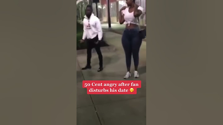 50 Cent Angry After Fan Disturbs His Date