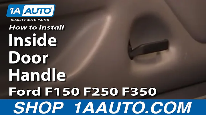 How To Replace Inside Door Handle Ford 92-96 F-150/250/350