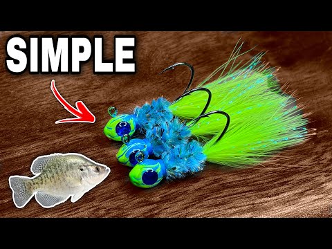 Tying an INCREDIBLE Crappie Jig - Step by Step Tutorial 