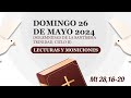 Lecturas y Moniciones. Domingo 26 de mayo 2024, Solemnidad de la Santísima Trinidad, ciclo B 📖
