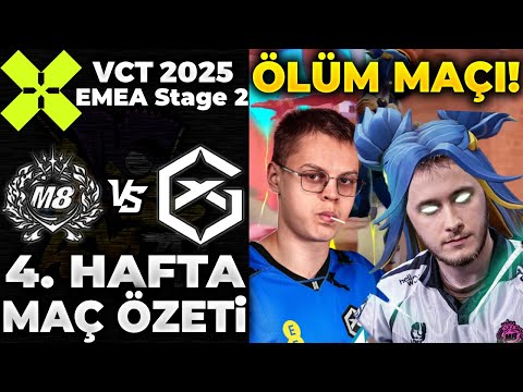GENTLE MATES vs GIANTX MAÇ ÖZETİ | VALORANT 2025 EMEA Stage 2