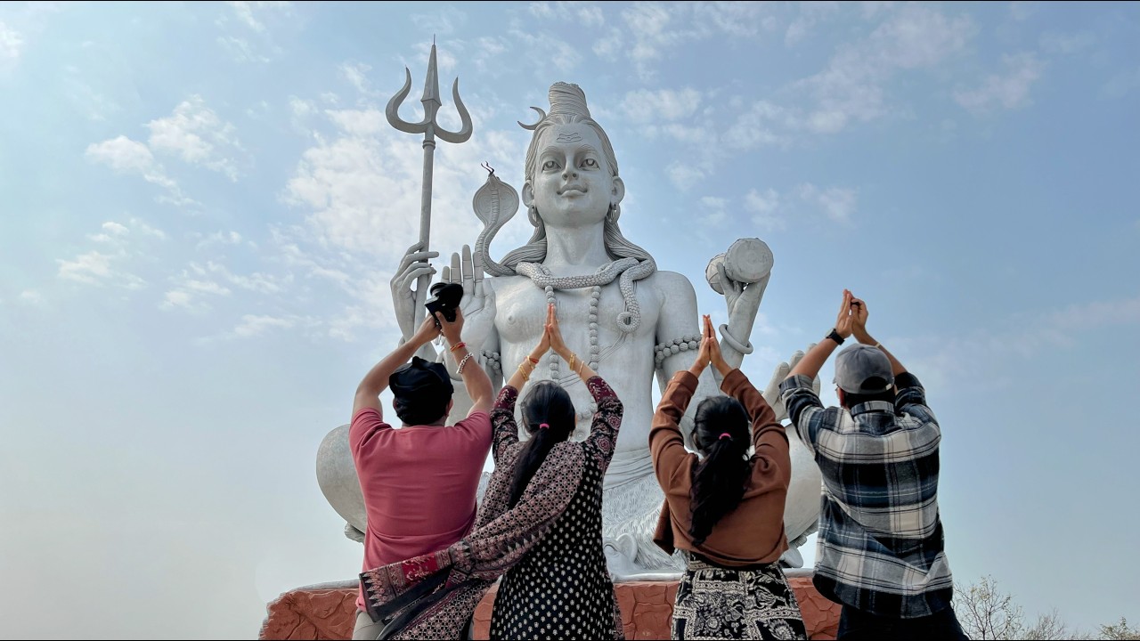 Orchha Ka Sabse Bada Raaz | Found A 61-Foot Giant Shiv Statue | Mini Vlog #orchha #mahadev #holi