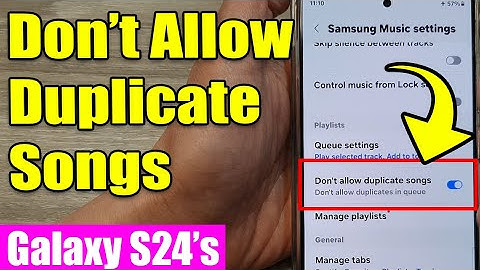 Galaxy S24/S24+/Ultra: How to Allow/Don