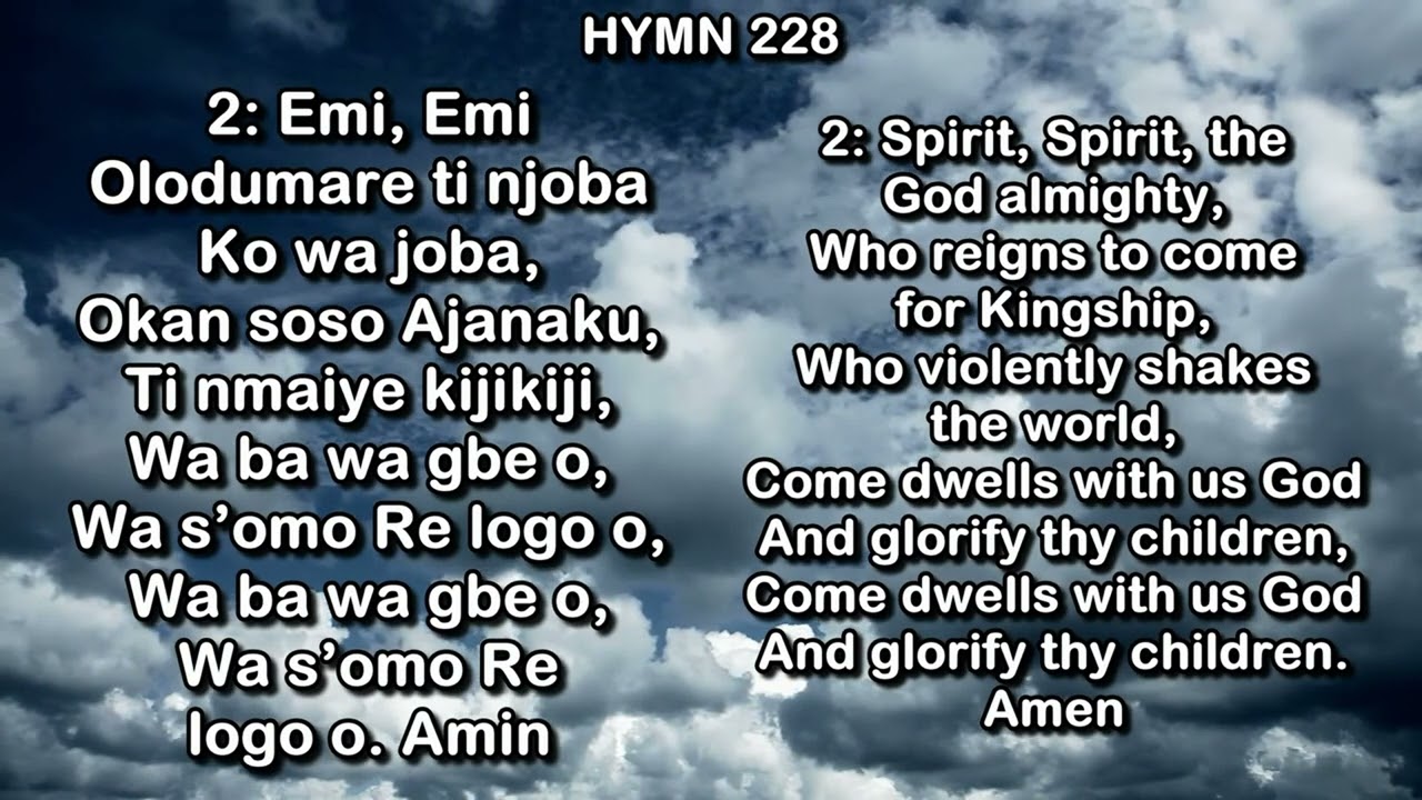 CCC HYMN 228 - BABA OLU ORUN