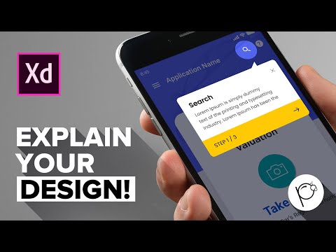 Help Overlay in Adobe XD 2020 | Make user's understand your design हिंदी #adobexd #UIDesign
