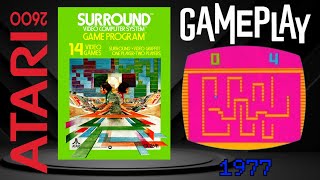 SURROUND - Atari 2600 Gameplay