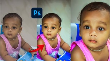 Photoshop cc Tutorial: HOW COULD I EDIT MY CHILD Photo with Photoshop | color grading