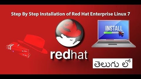 RHEL 7.x / RedHat Step by Step Installation with Custom Partitioning || Telugu