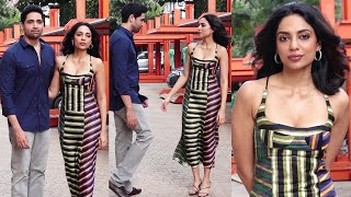 Sobhita Dhulipala and Adivi Sesh Visuals at Major Movie Promotions|Saiee Manjrekar|Sankharavam