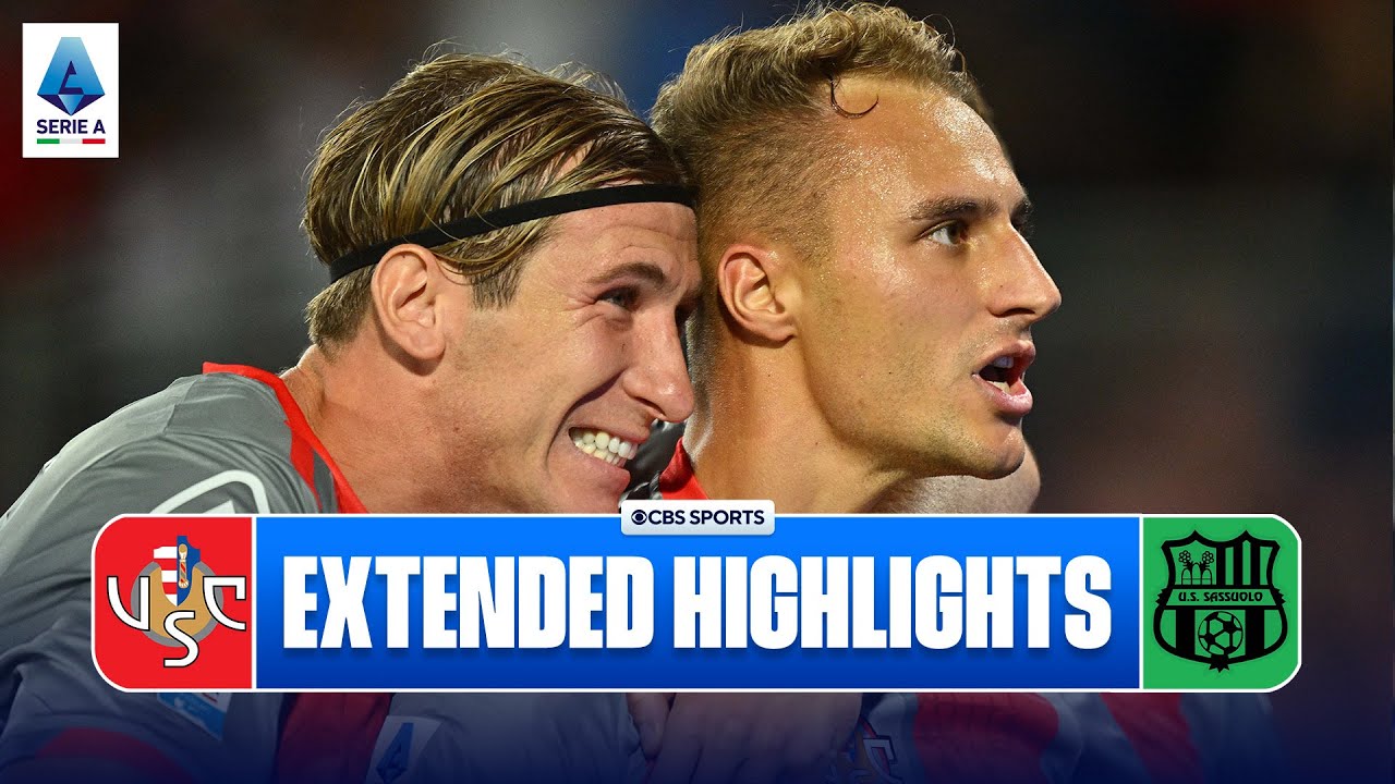 Cremonese vs. Sassuolo: Extended Highlights | Serie A | CBS Sports ...