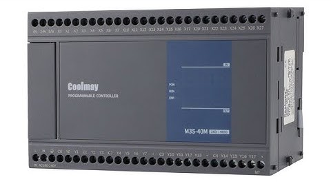 Coolmay M3S Series PLC M3S-40 MR Introduction Video