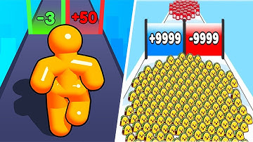 Food Run🆚Tall Man Run All Levels Max Update 2025 New Android IOS Gameplay MALI5