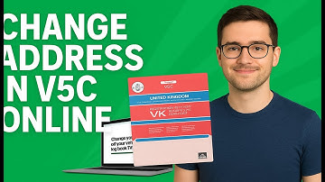 How To Online Change Address In V5C Logbook Certificate UK