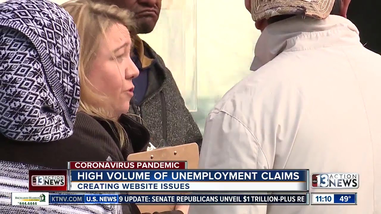 High Volume Of Unemployment Claims In Nevada YouTube High volume of unemployment claims in nevada youtube