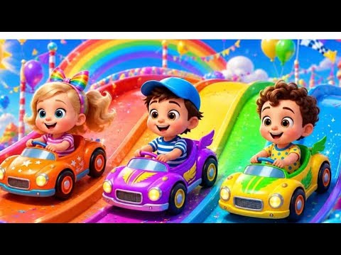 “ Wheels on the Bus | Fun Nursery Rhyme for Kids with Sing Along & Colorful Animation!“✨