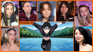 [GIRLS REACT] Shippuden Ep 45 Girl Reaction Mashup
