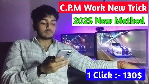 cpm work trick 2025 ! cpm work करने का नया तरीका ! how to increase fast dollar in india ! cpm work !