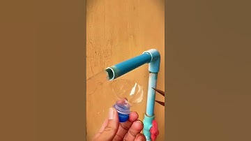 what a genius, using bottle caps to.... #popular #pipes #tricks #ideas