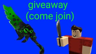 Seer Giveaway At 750 subs #Roblox Murder Mystery 2