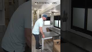 Brinkley Model Z Dinek: Sliding Desk/Dining Table