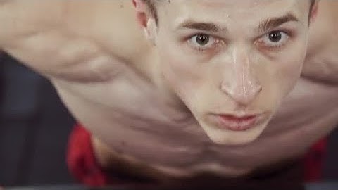 Push Ups Workout Stock Video