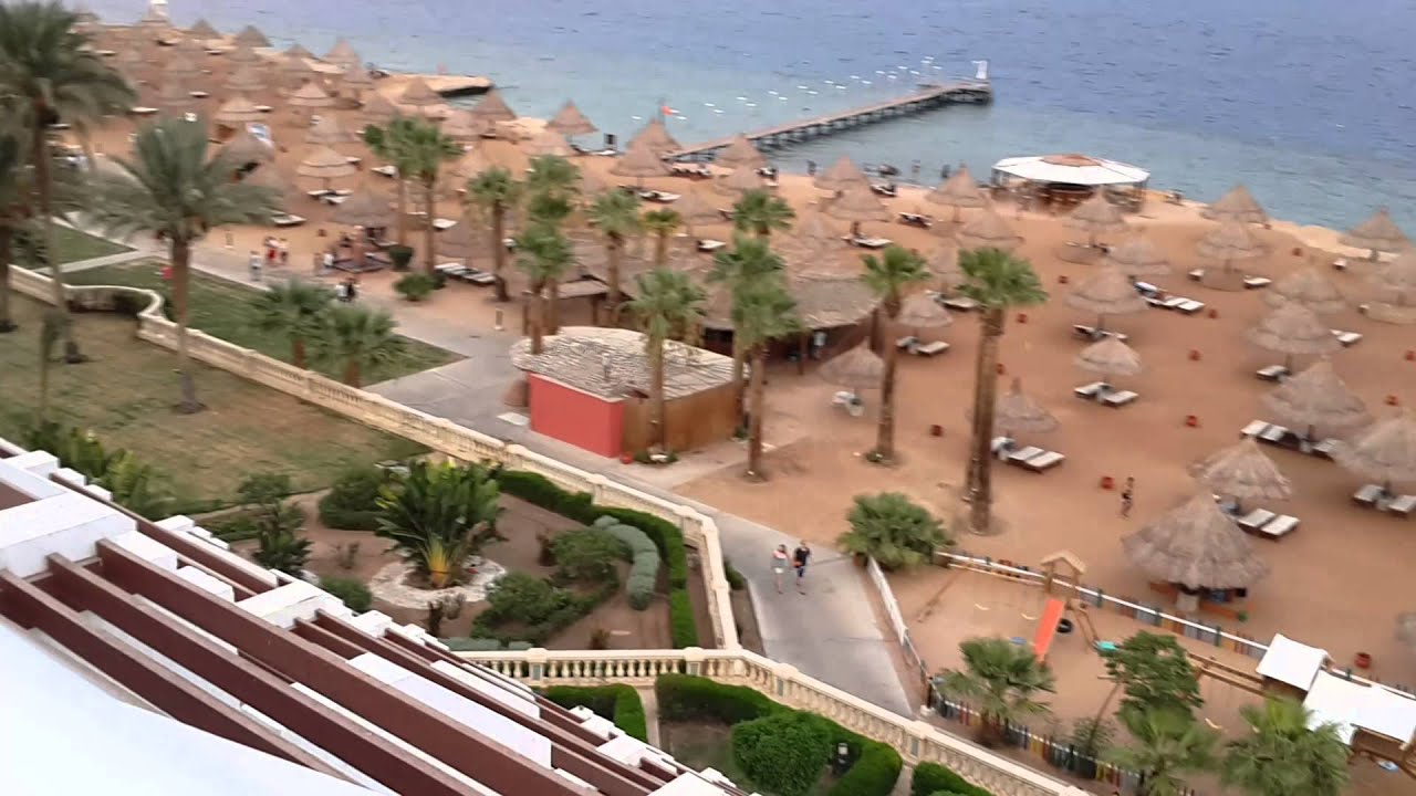 ساحل البحر الأحمر من فندق شيراتون شرم الشيخ YouTube