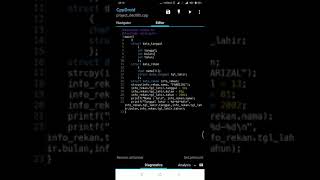 Program Struktur Coding Bahasa C