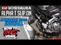 2017 Kawasaki Z900 Yoshimura Alpha T Slip On Exhaust Install | Sportbiketrackgear.com