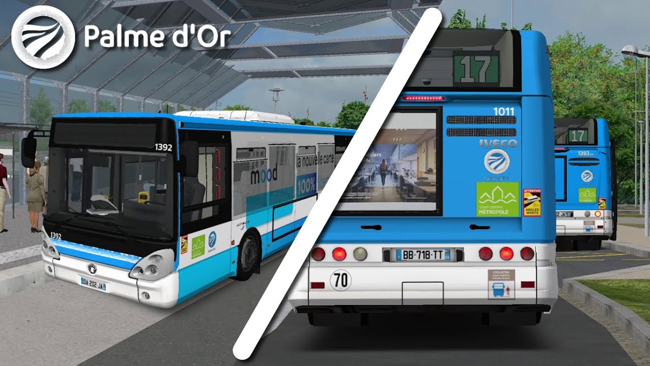 OMSI 2 Add-on Saint-Servan V3 - Irisbus Citelis 12 EEV - Ligne 17