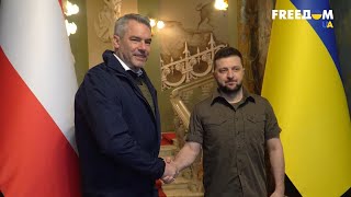 В Киеве началась встреча президента Украины с федеральным канцлером Австрии