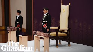 Japan's new emperor Naruhito formally ascends to throne as Reiwa era begins