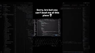 Can't beat me at this place 😎#developer #coding #programmer #shorts #viral #memes #programming #ai