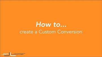 How to Create Facebook Custom Conversions (Quick, Silent Tutorial)