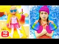 Кто украл каникулы?! Куклы Барби ищут подсказки! Видео для детей Тойклаб