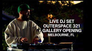 SHARP. Live DJ Set at Outerspace 321 Gallery Opening | Eclectic Sunset Mix (Rap, Soul, R&B)