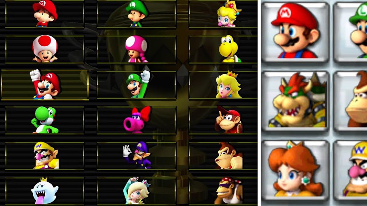 how-to-unlock-all-characters-in-mario-kart-wii-mario-kart-7-youtube